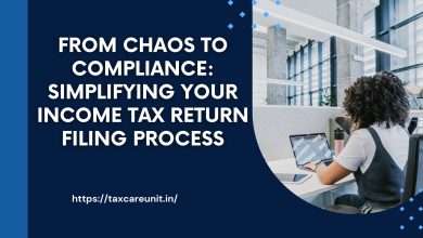 From Chaos to Compliance: Simplifying Your Income Tax Return Filing Process